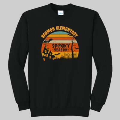 Adult Crewneck - Fall Holidays - Haunted House Thumbnail